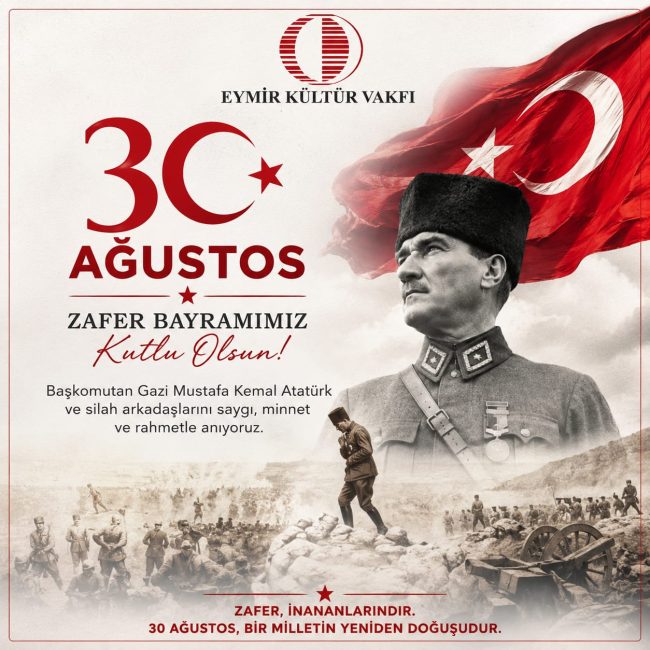 30 Ağustos Zafer Bayramımız Kutlu Olsun.